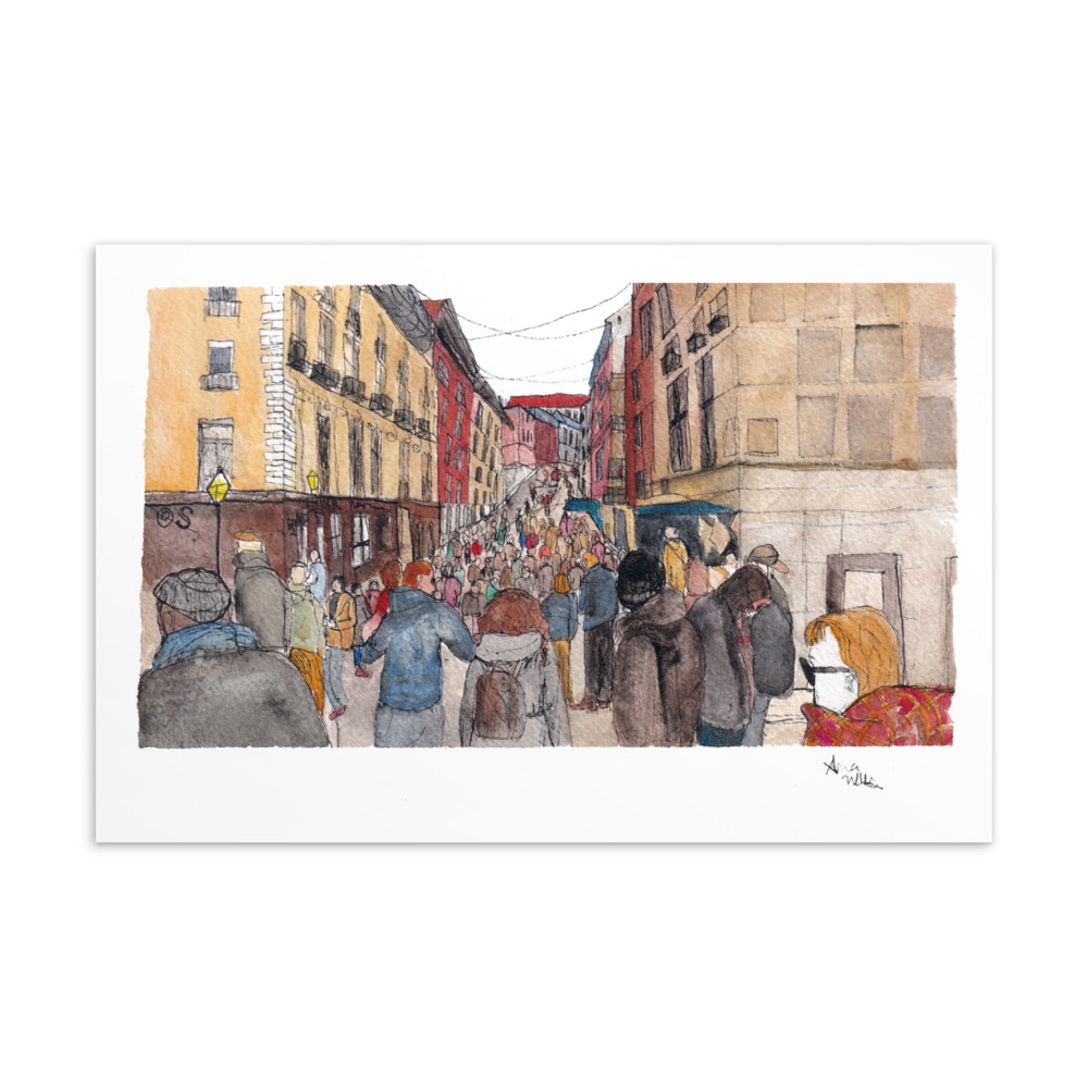 Madrid Standard Postcard