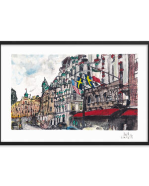 Framed Stockholm Hotel