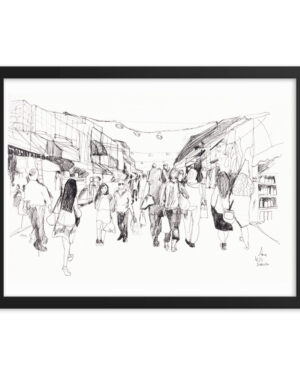Framed Jerusalem print