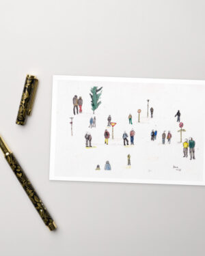 Walking in Iceland, Postcard
