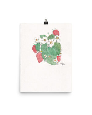 Strawberries, Poster