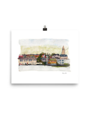 Reykjavik on the river