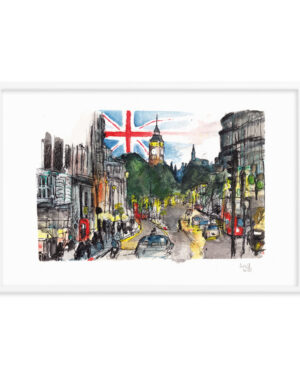 London, Framed print