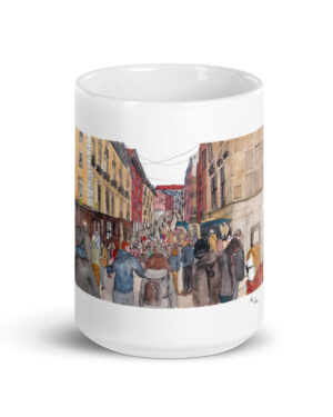 Madrid city center mug