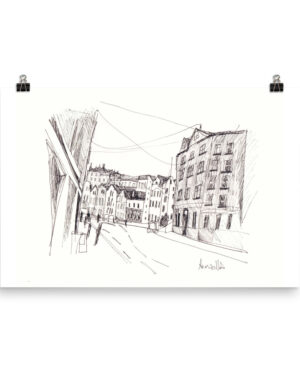 GRASSMARKET Scotland, Print