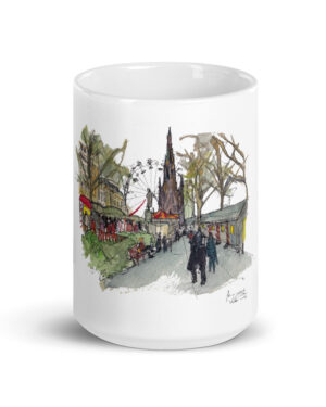 Edinburgh market Mug
