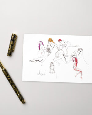 Moving Bodies Postcard