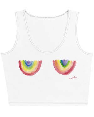 Pride titties Crop